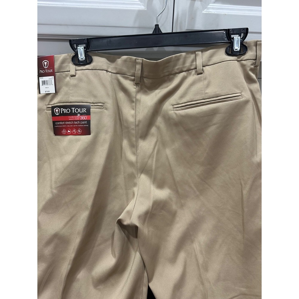 pro tour‎ comfort tech stretch pants NWT 38x30